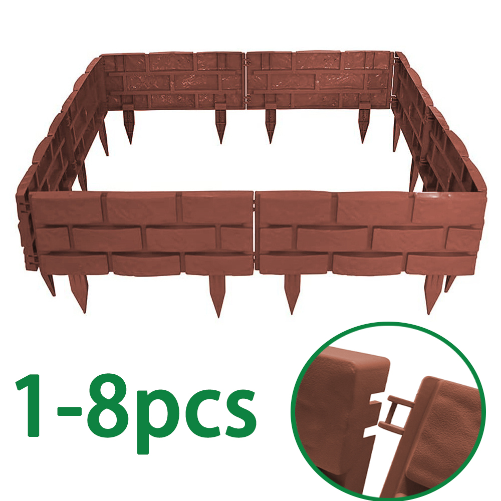 Smart Garden Edging - Valla de plástico de piedra de