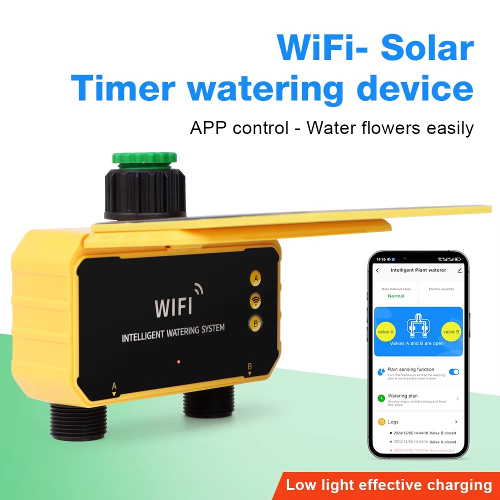 Smart Garden Tap - Controlador de Riego Solar WIFI de