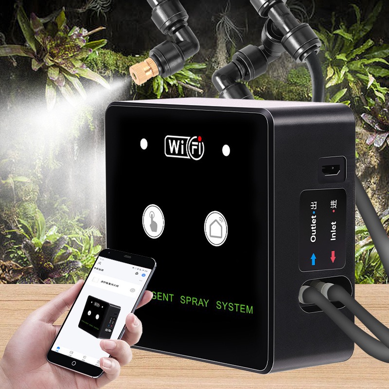 Smart Garden Irrigation System - Pulverizador de selva tropical, Control WiFi,