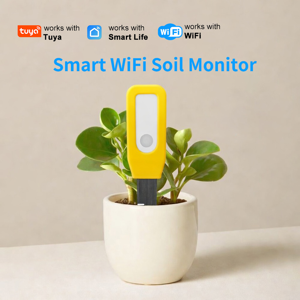 Smart Garden Indoor - Monitor de Suelo WiFi Tuya, Sensor