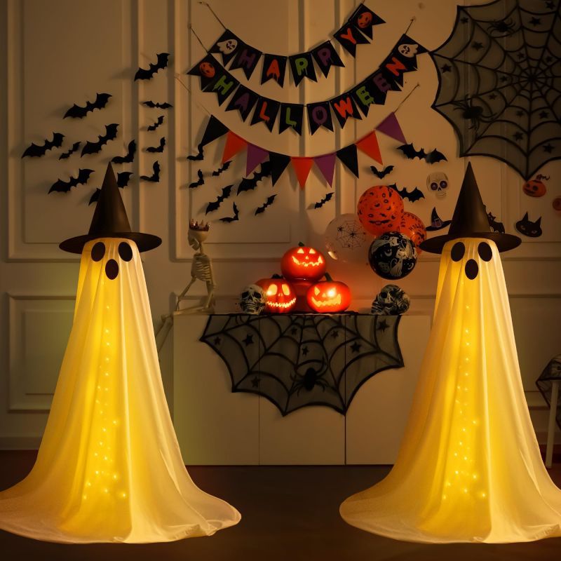 Smart Garden Indoor - Decoración de Halloween: Fantasma Colgante con