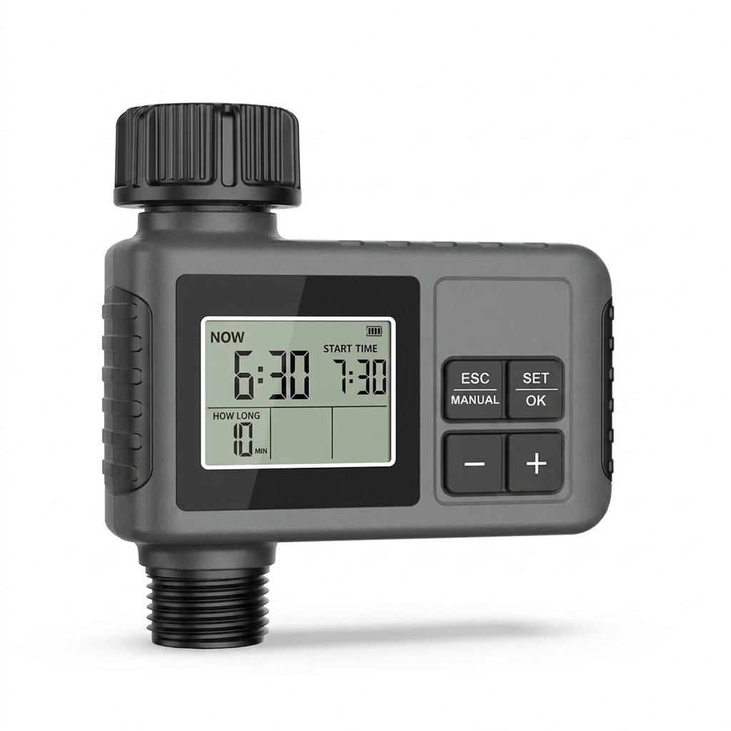 Smart Garden Irrigation System - Temporizador de Riego con Pantalla LCD