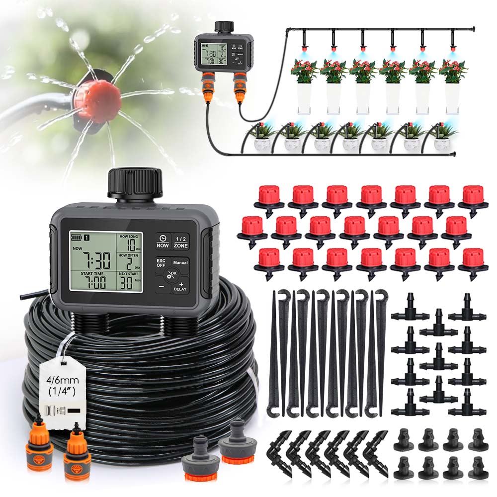 Smart Garden Irrigation System - Temporizador de Riego de Jardín con