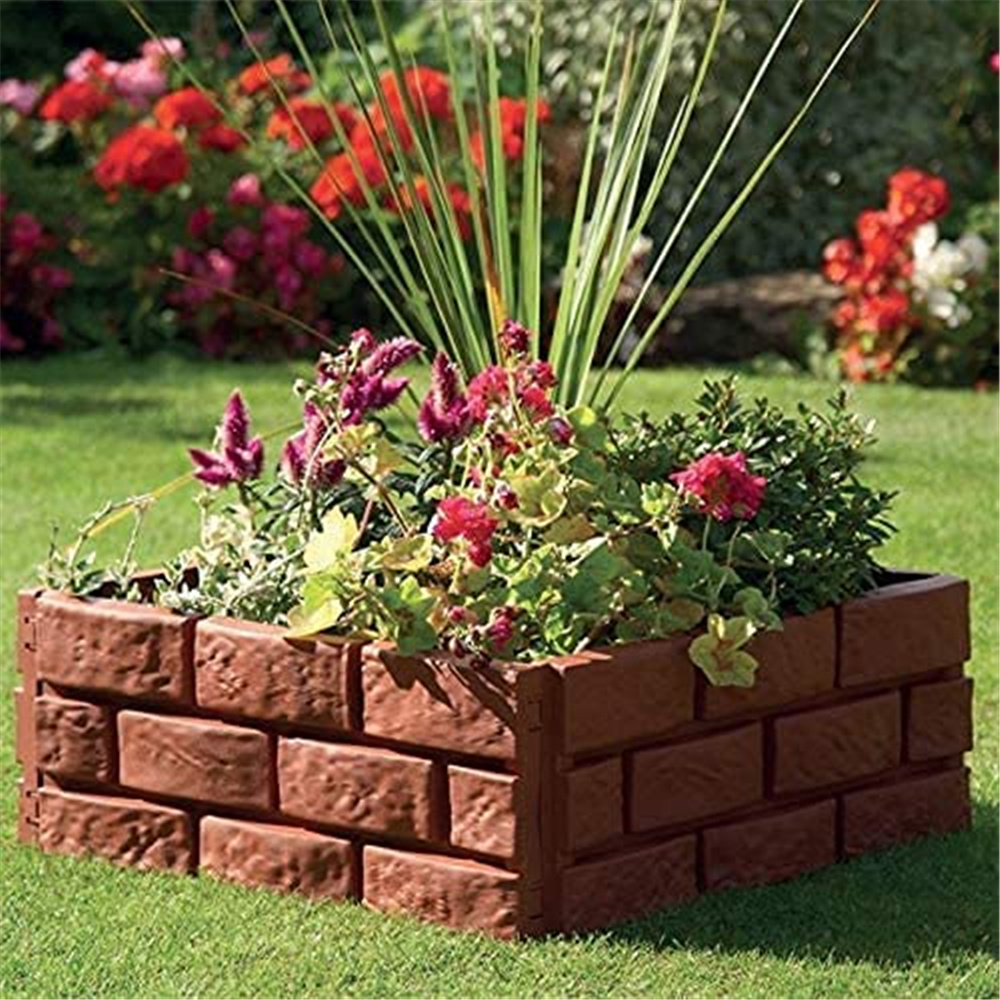Valla de plástico de piedra de - Smart Garden Edging reseña y precio