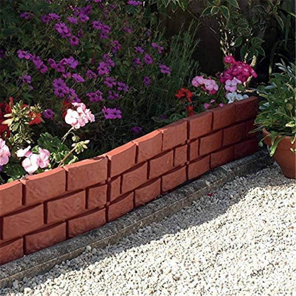 Valla de plástico de piedra de - Smart Garden Edging reseña y precio