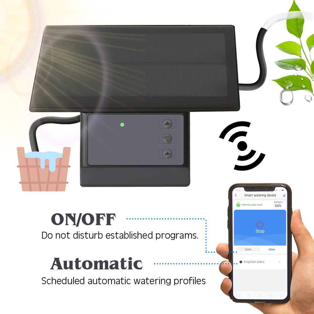 Panel Solar Tuya de alta calid - Smart Garden System reseña y precio