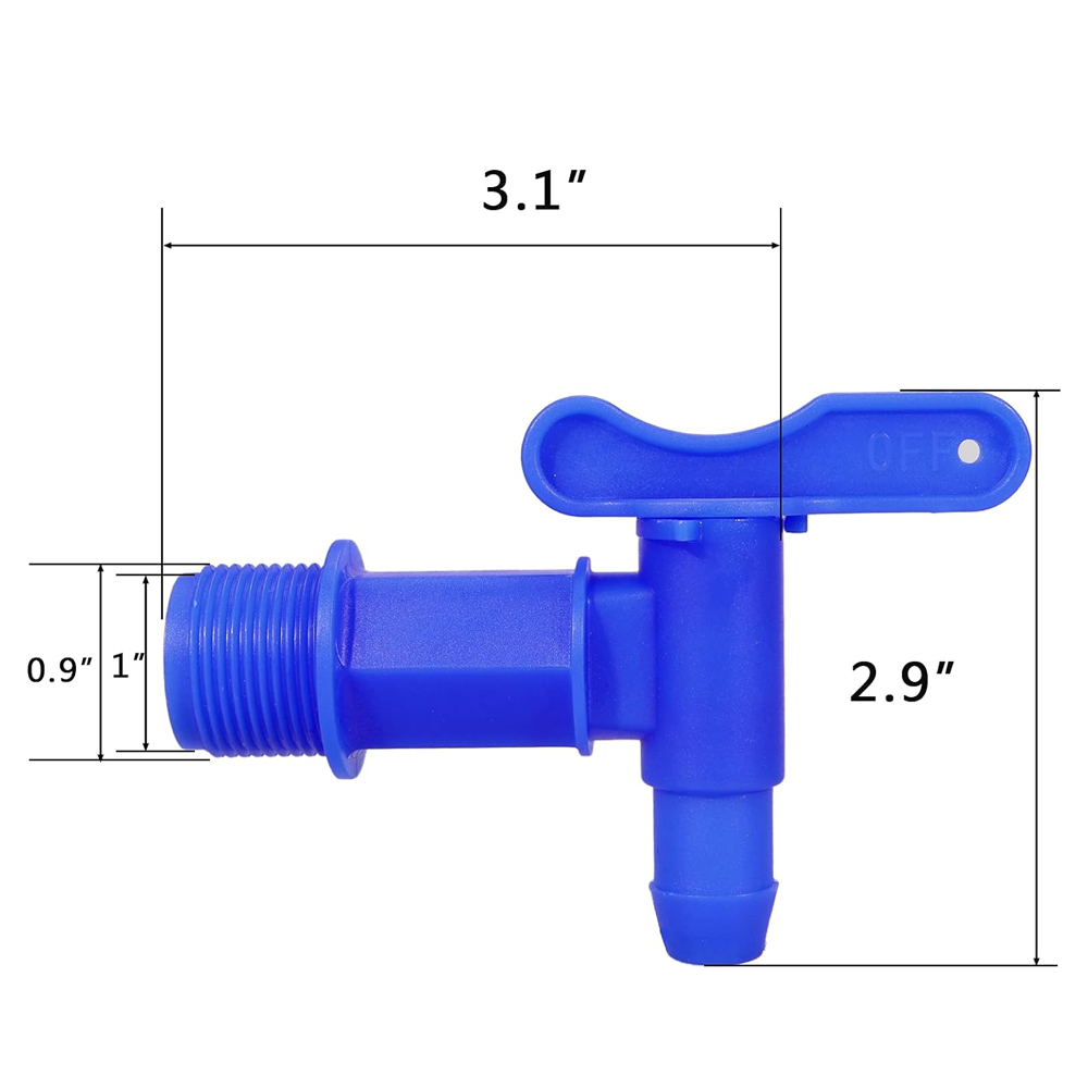 Barriles IBC, grifo a tope de  - Smart Garden Tap reseña y precio