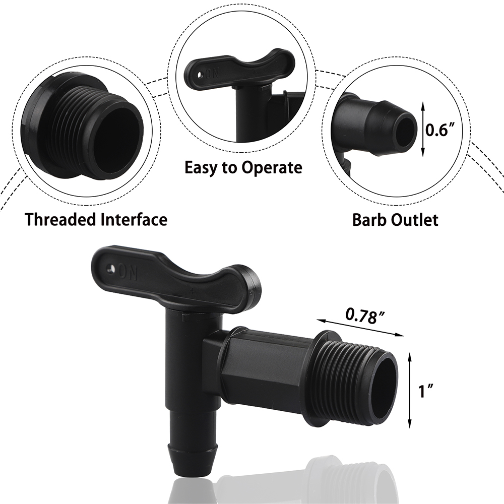 Barriles IBC, grifo a tope de  - Smart Garden Tap reseña y precio