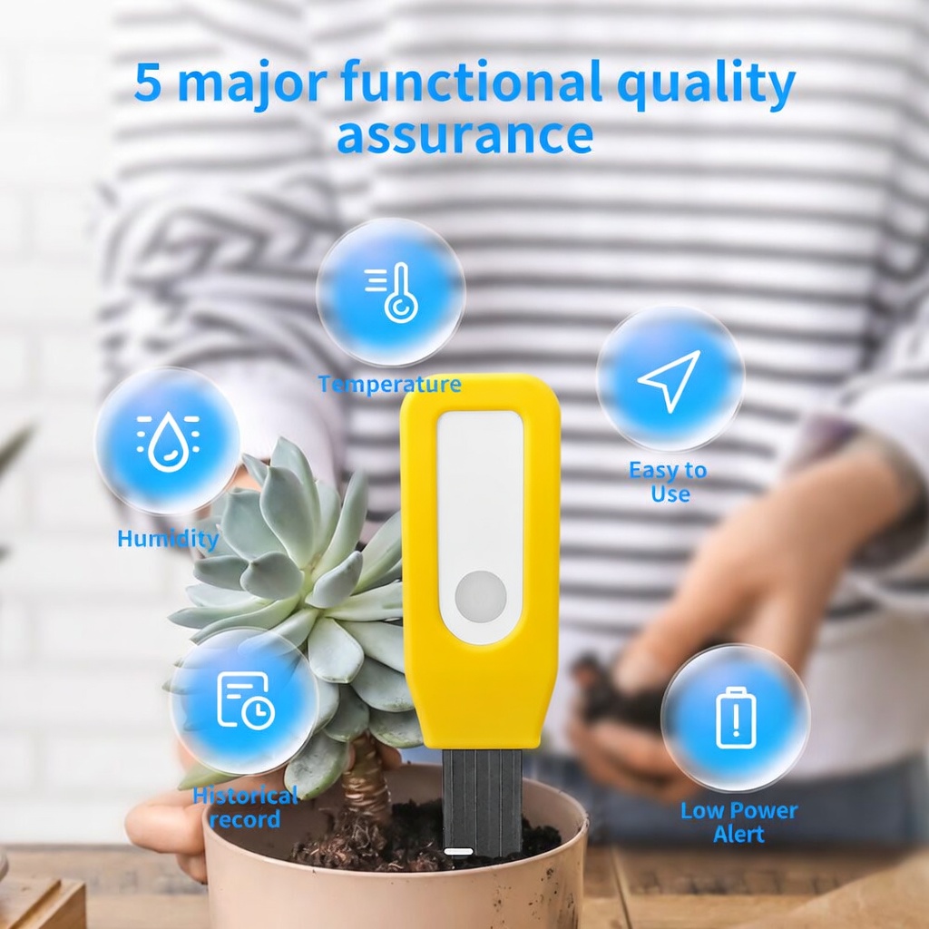Monitor de Suelo WiFi Tuya, Se - Smart Garden Indoor reseña y precio