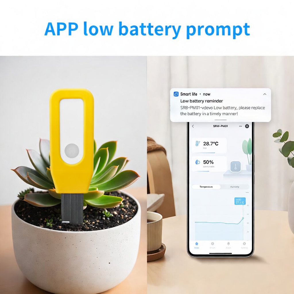Monitor de Suelo WiFi Tuya, Se - Smart Garden Indoor reseña y precio