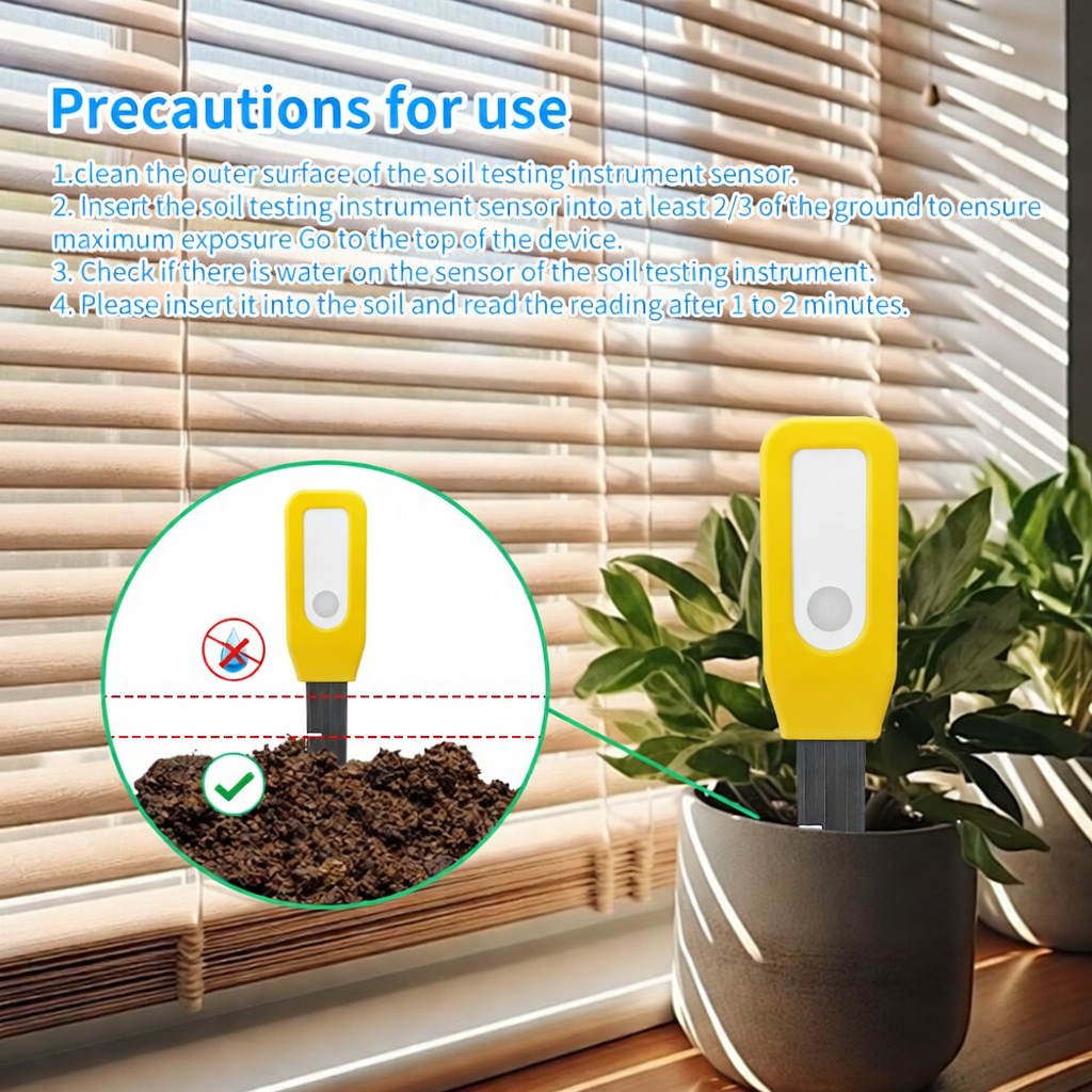 Monitor de Suelo WiFi Tuya, Se - Smart Garden Indoor reseña y precio
