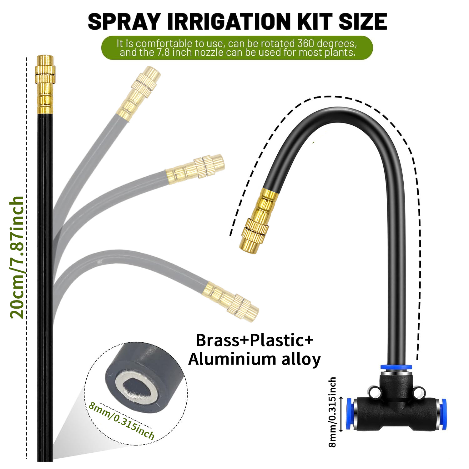 Kit de Rociador para Jardín co - Smart Garden Irrigation System reseña y precio