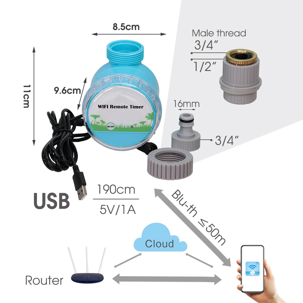 Sistema de riego inteligente p - Smart Garden System reseña y precio
