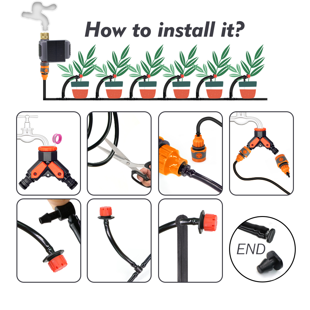 Kit de Riego por Goteo Intelig - Smart Garden Irrigation System reseña y precio