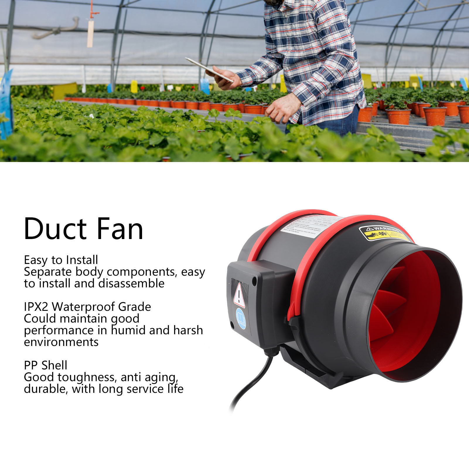 Ventilador de refuerzo de vent - Smart Garden Indoor reseña y precio