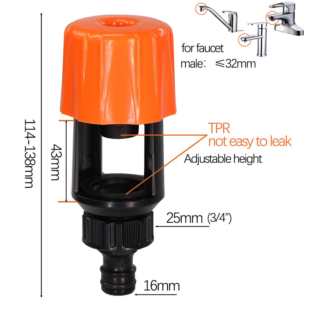 Conector de manguera Universal - Smart Garden Tap reseña y precio