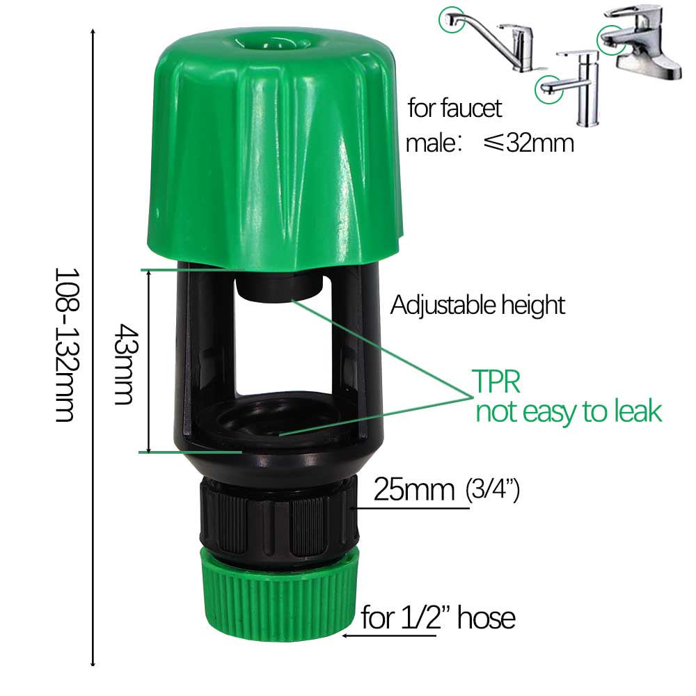 Conector de manguera Universal - Smart Garden Tap reseña y precio