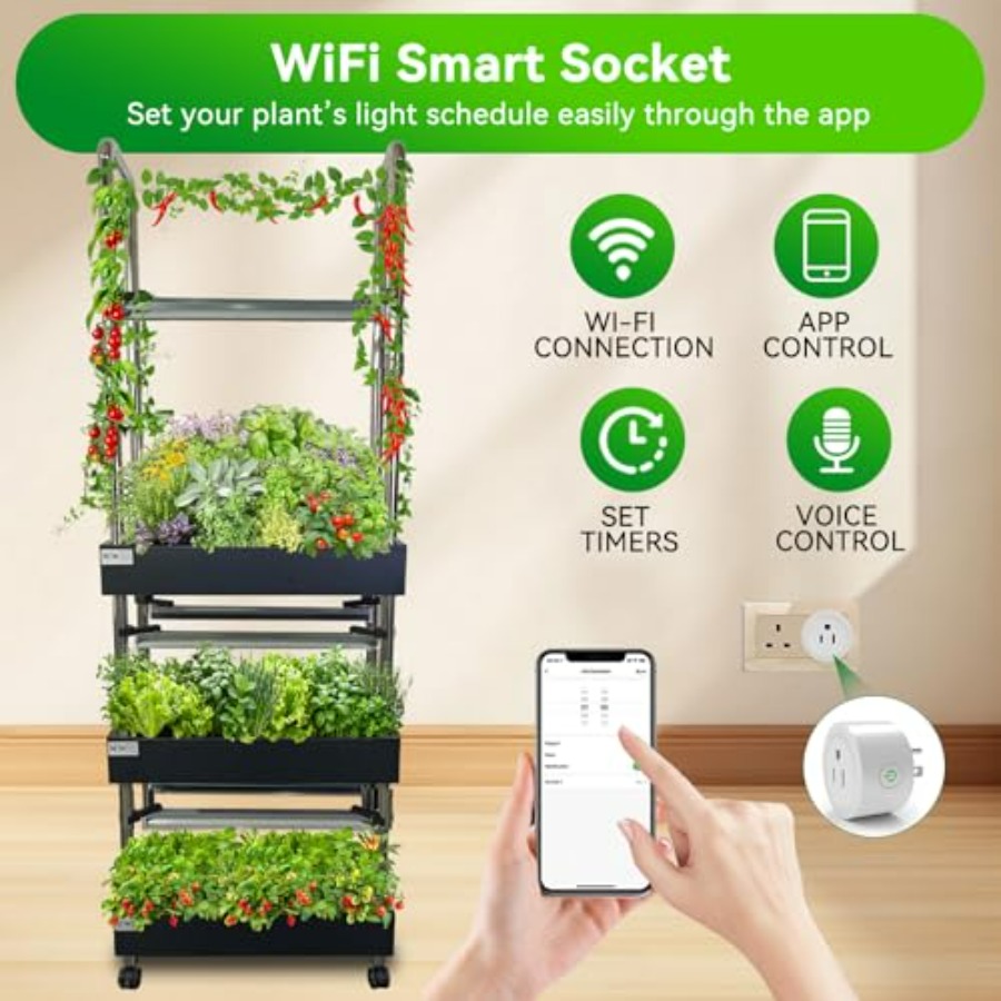 Sistema de cultivo hidropónico - Smart Garden System reseña y precio