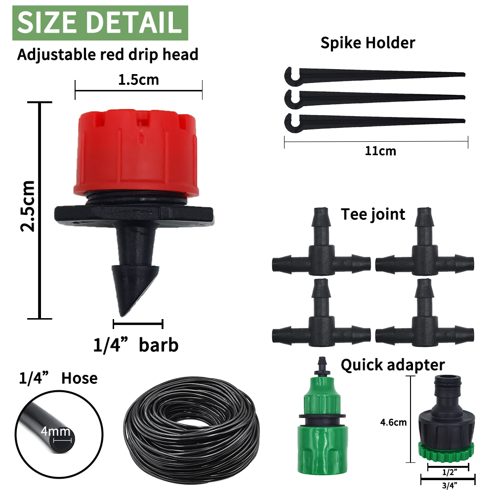 Sistema de riego por microgote - Smart Garden Irrigation System reseña y precio